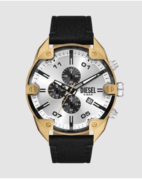 Diesel - Spiked Black Chronograph Watch