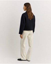 Toorallie - Button Front Wool Jacket