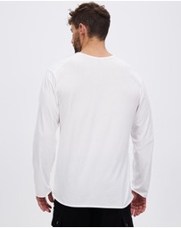 Surrounded By Ghosts - The Sapphirine Cotton Long Sleeve T-Shirt
