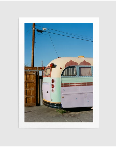 Olive et Oriel - Joshua Tree Bus by Bethany Young Art Print
