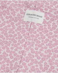 Country Road - Organically Grown Cotton Blend Heart Legging