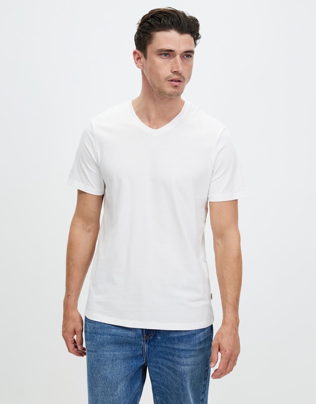 Staple Superior - 3-Pack Organic Basic V Neck Tee