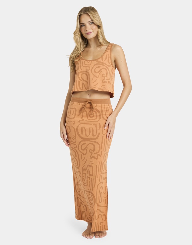 Billabong - Womens Embers Knit Midi Skirt