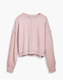 Desigual - Topstitched sweatshirt