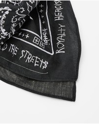 Ksubi - Ghosted Bandana Black/White