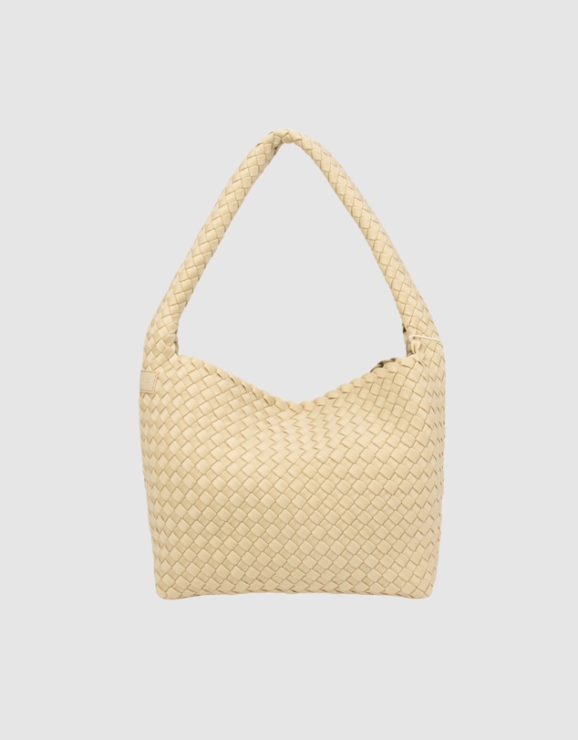 Chuchka - Woven Neoprene Willa Tote Beige