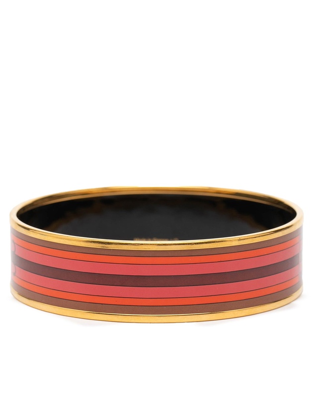 Pre-Loved by Azura Reborn - Pre-Loved Wide Printed Enamel Bangle 65