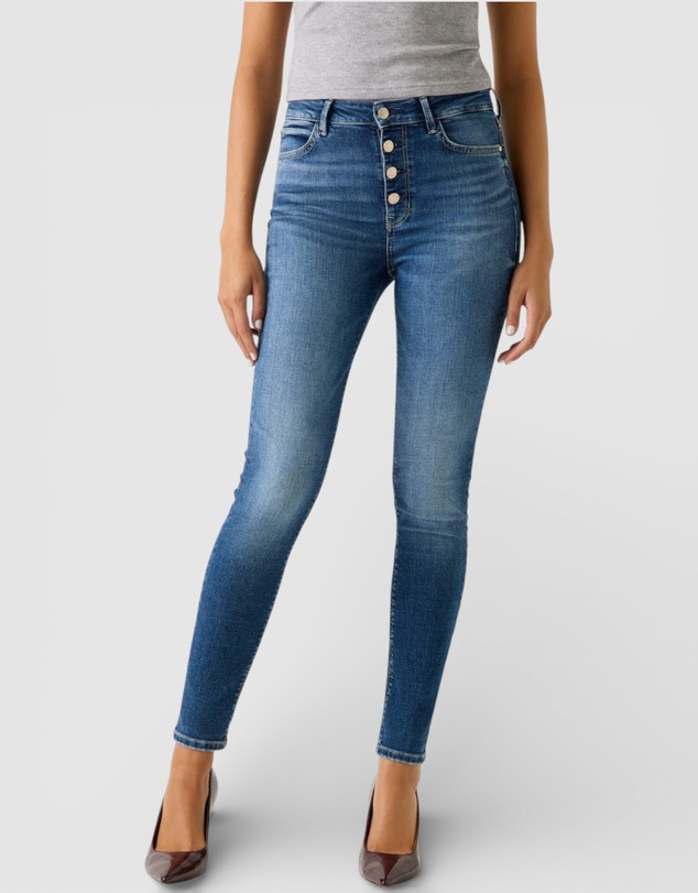 GUESS - High Rise 1981 Button Jean