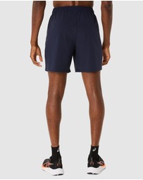 ASICS - Spiral Embroidery Woven 7 Inch Shorts