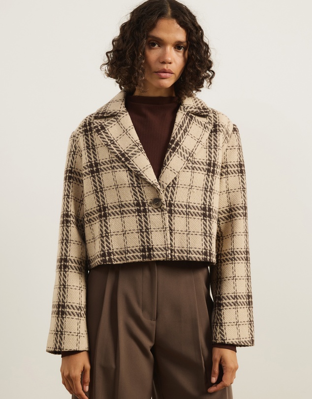 Atmos&Here - Marnie Wool Blend Short Coat