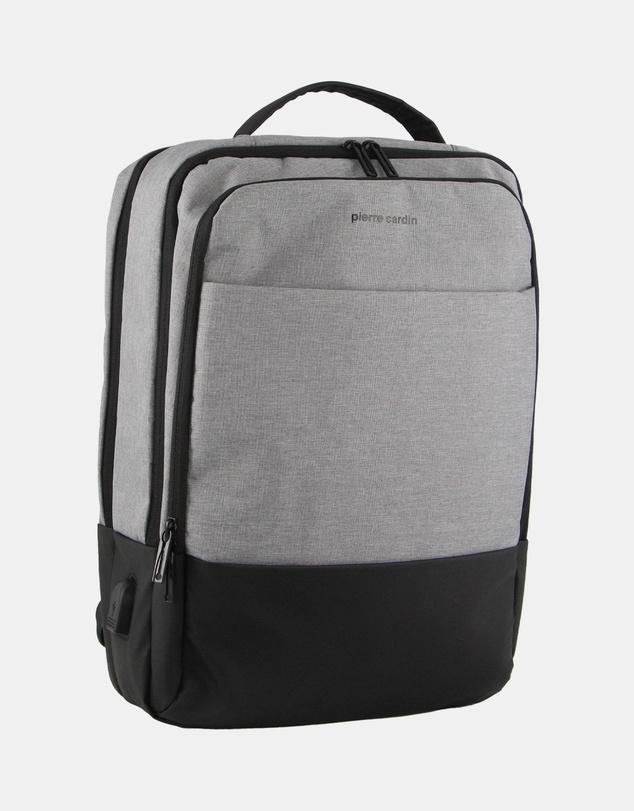 Pierre Cardin - Pierre Cardin Travel & Business Backpack with Built-in USB Port