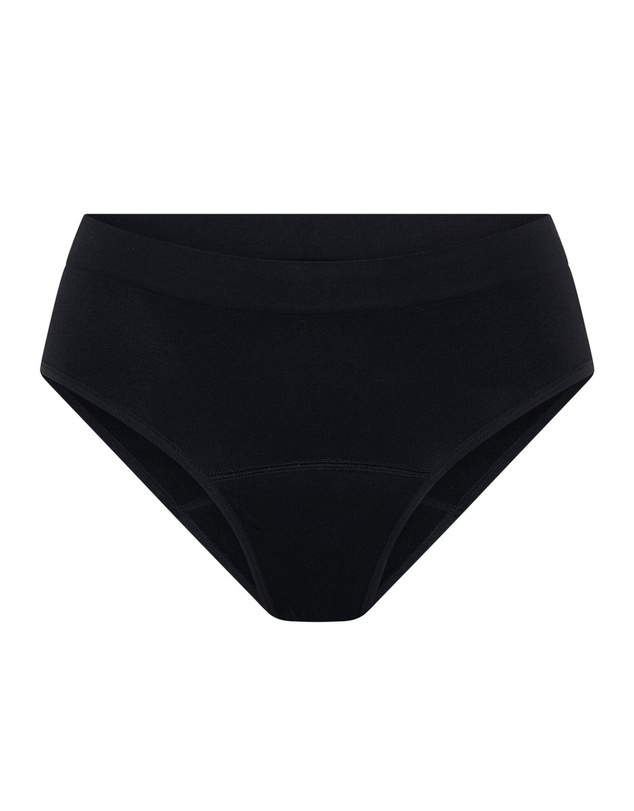 Modibodi - Soft Stretch Seamless Period Underwear Bikini Brief Moderate Absorbency 3 Pack