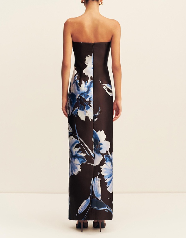 Shona Joy - Elsa Panelled Strapless Maxi Dress