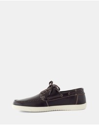 Uncut - Bowline Leather Boat Shoes