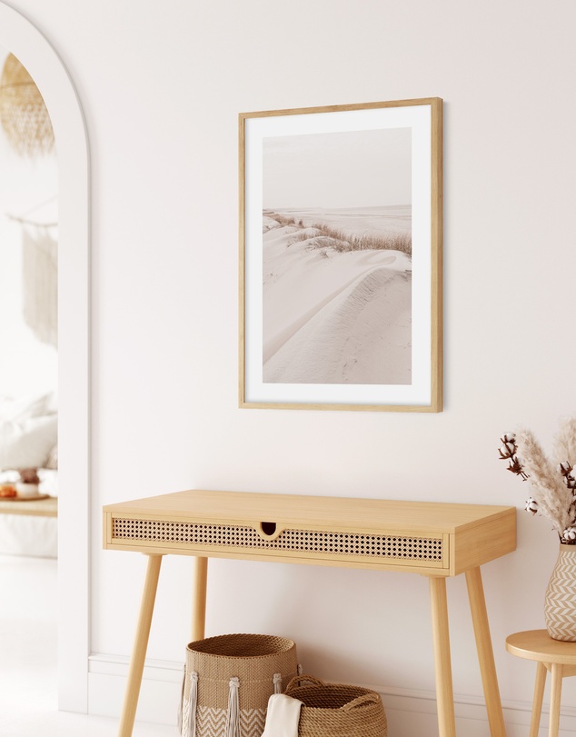 Olive et Oriel - Golden Dunes II Art Print
