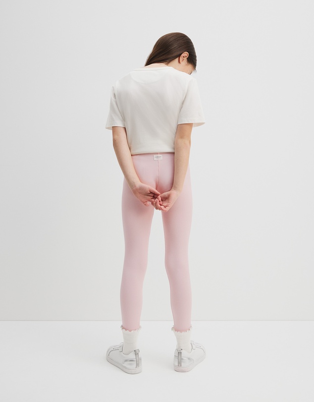 Country Road - Organically Grown Cotton Blend Solid Rib Legging