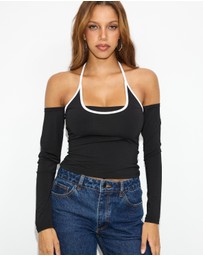 Dazie - Kate Double Layer Tank Top