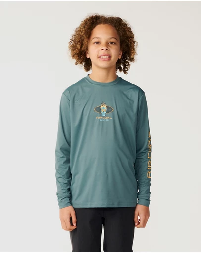 Rip Curl - Cosmic Skull UPF LS - Teens