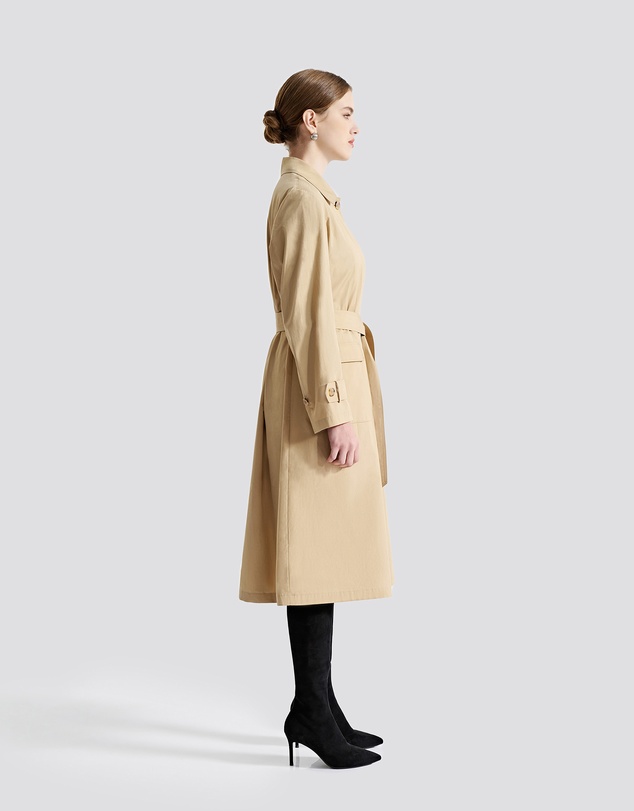 IDA+S - Valora Lightweight Cotton Trench Coat