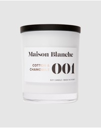 Maison Blanche - 001 Cotton & Chamomile - Large Candle