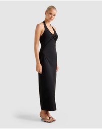 Forever New - Tia Stretch Cotton Halter Neck Midi Dress