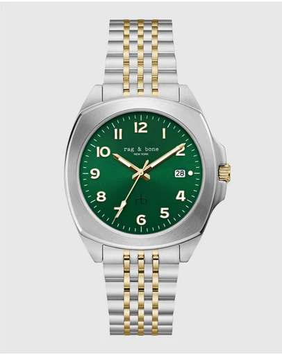 rag & bone - Rag & Bone Bleeker Two-Tone Analogue Watch