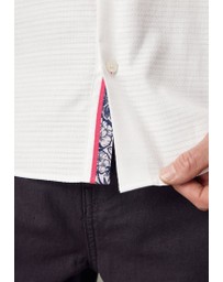 NEXT - Textured Trimmed Short Sleeve Shirt