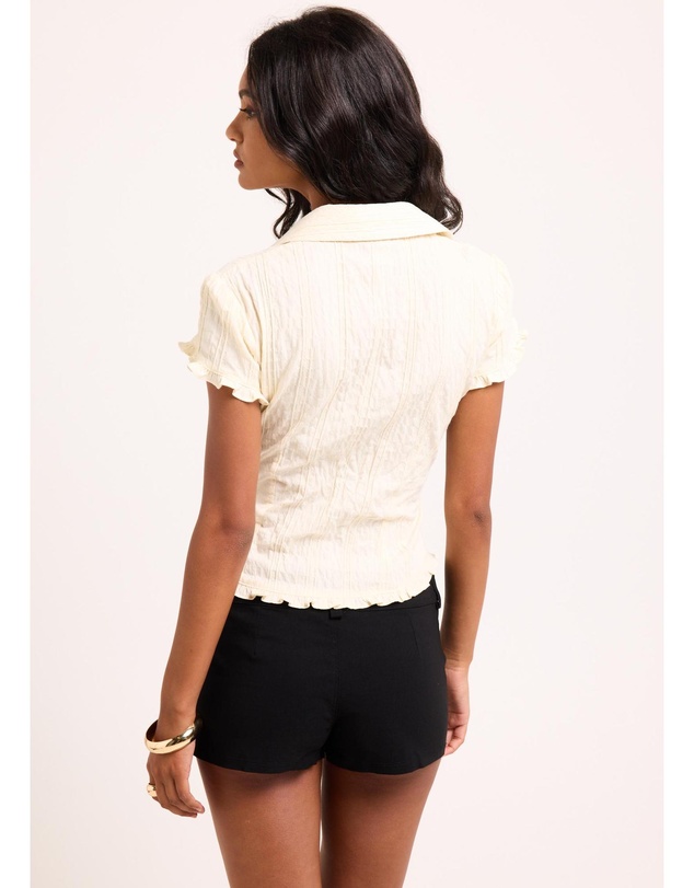 Alice In The Eve - Bryn Ruffle Shirt