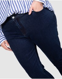 Love Your Wardrobe - Cara Overdyed Stretch Jeans