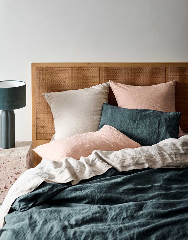 Aura Home - Emile Linen Quilt Cover