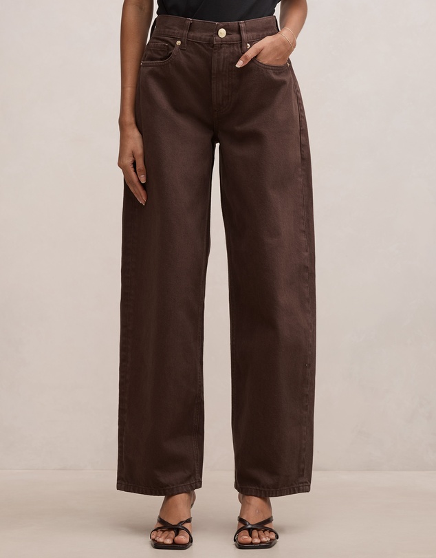 Forever New Petite - Emma Petite Mid Rise Barrel Jeans