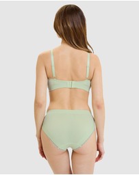 Sans Complexe - Agathe Comfortable Padded Wirefree Bra with Lace