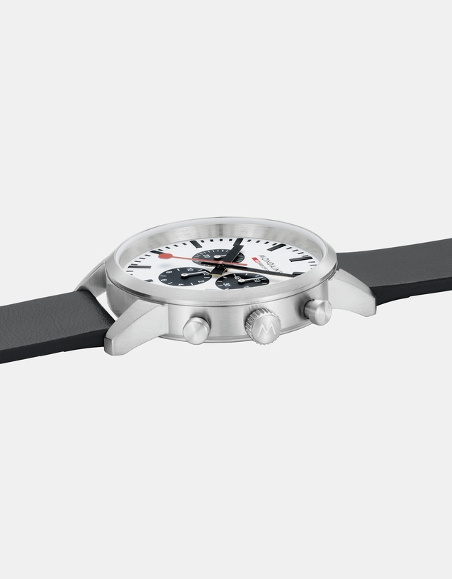 Mondaine - Mondaine Official Swiss Railways Neo Chronograph Watch 41mm