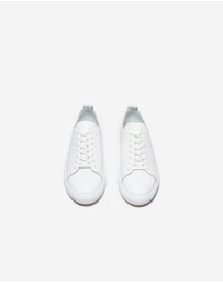 Calibre - Clean Textured Sneaker White