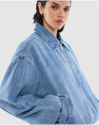 ENA PELLY - Harlow Denim Bomber