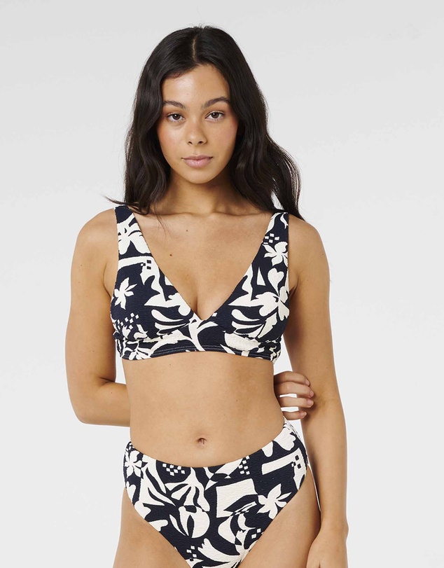 Rip Curl - Topanga Geo Deep V Bikiki Top
