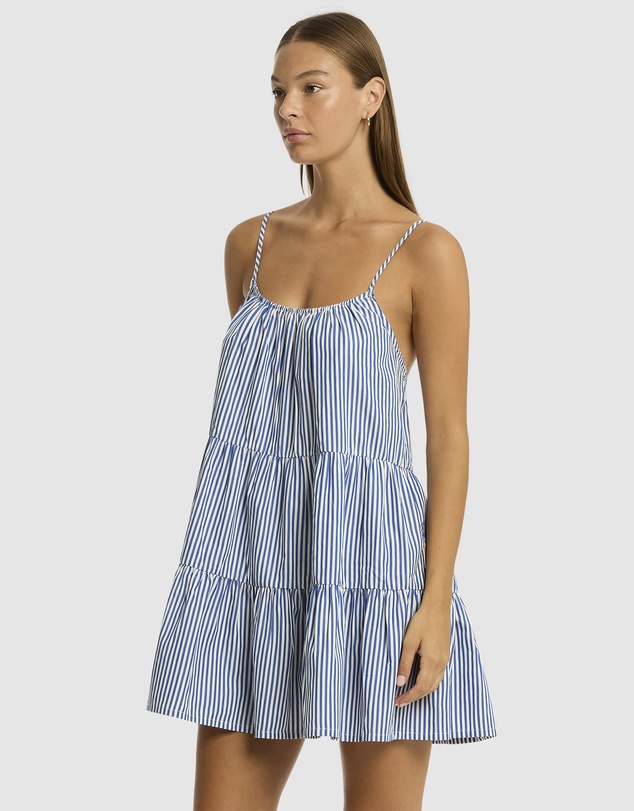 Sea Level Australia - Boathouse Tie Back Short Sundress