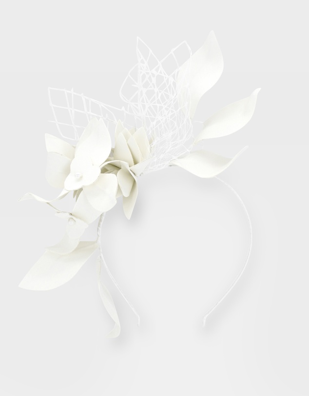 Morgan & Taylor - Dulcie Headpiece in White
