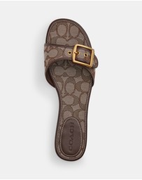 Coach - Margot Signature Jacquard Flats