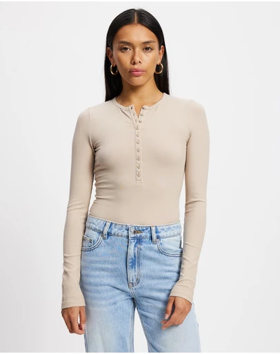 Grace Willow - Love Button Bodysuit