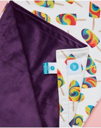 itti bitti - Travel Blanket - Chillin with Mulberry