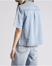 David Lawrence - Gacia SS Denim Shirt