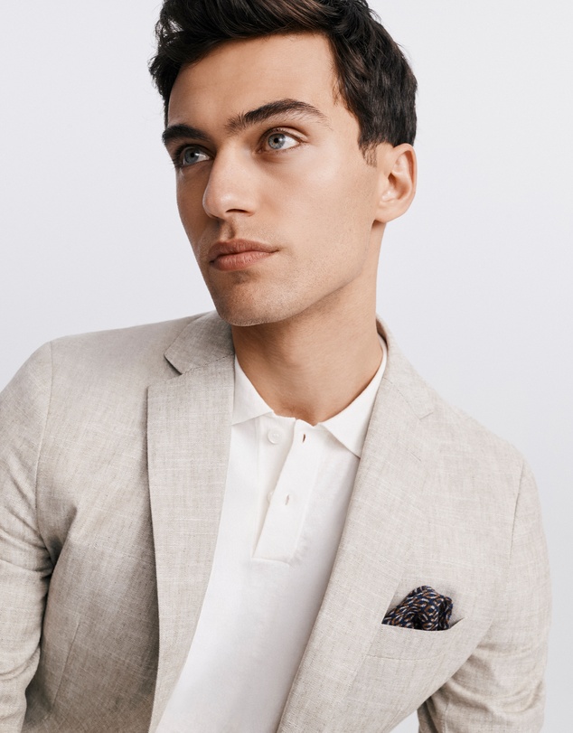 Van Heusen - Cotton Silk Knitted Polo