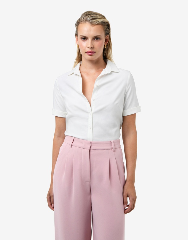 Forcast - Morgan Short Sleeve Cuff Shirt