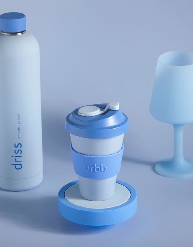 porter green - urbb | biodegradable bamboo coffee cup