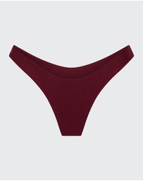 Vacay Swimwear - Positano Bottom Shiraz