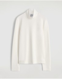 COS - High-Neck Jersey Top