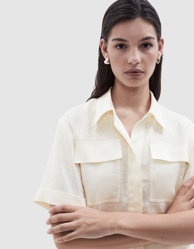 UNISON - Linen Resort Shirt
