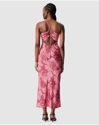 & Other Stories - Satin Slip Midi Dress