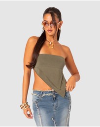 EDIKTED - Patterson layered triangle tube top